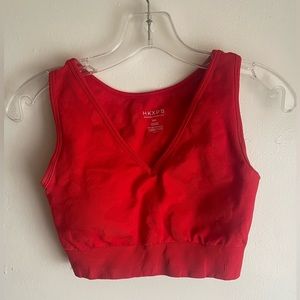 HKXPB Red Sports Bra